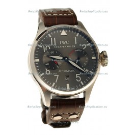 IWC Big Pilot Swiss Replica Watch in Grey Dial