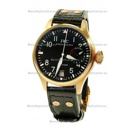 IWC Big Pilot Swiss Replica Gold Watch 