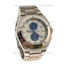 IWC Ingenieur Chronograph Japanese Watch in White Dial