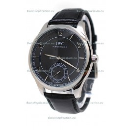 IWC Portugese Automatic Watch in Black Dial