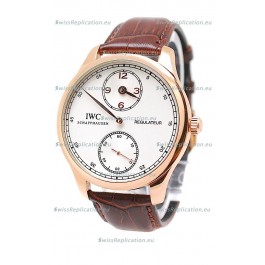 IWC Portuguese Regulateur Japanese Gold Watch