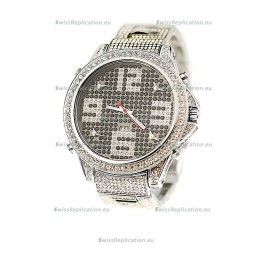 Jacob & Co Diamond Japanese Replica Watch in Big Arabic Markers