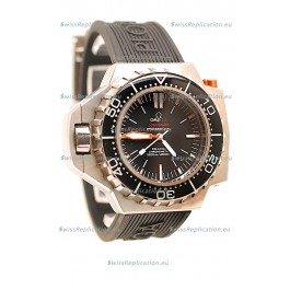 Omega Seamaster Ploprof 1200M Swiss Watch in Black Dial