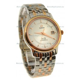Omega Co-Axial Deville Japanese Rose Gold Watch in Rose Gold Stick Markers