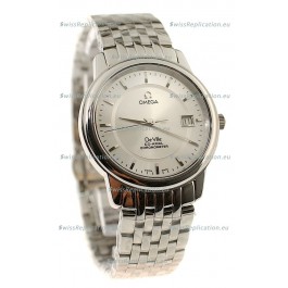 Omega Co-Axial Deville Japanese Steel Watch in Stick Markers