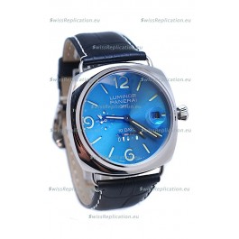 Panerai Luminor GMT 10 Days Swiss Replica Watch in Blue Dial