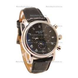 Patek Philippe Grand Complications Replica Watch in Black Dial