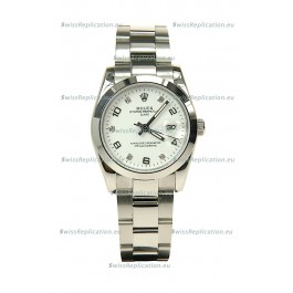 Rolex DateJust Mid-Sized Swiss Replica Silver Watch