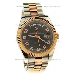 Rolex Day Date Two Tone Japanese Replica Watch 