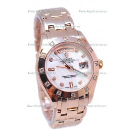 Rolex Day Date White Mother of Pearl Swiss Replica Watch