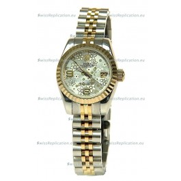 Rolex Floral Motif Datejust Ladies Replica Watch