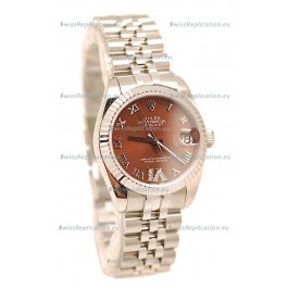 Rolex Oyster Perpetual Datejust Diamonds VI Japanese Replica Watch -36MM