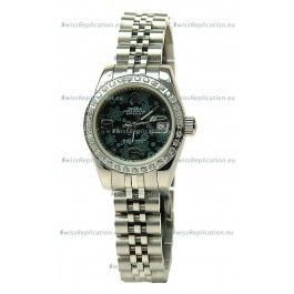 Rolex Floral Motif Datejust Ladies Replica Watch
