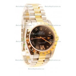 Rolex DateJust Mid-Sized Gold Japanese Replica Watch 
