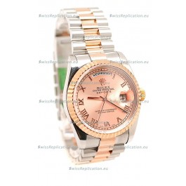 Rolex Day Date Two Tone Swiss Replica Watch