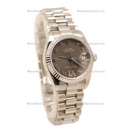 Rolex Oyster Perpetual Datejust Diamonds VI Japanese Replica Watch -36MM