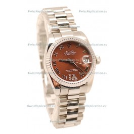 Rolex Oyster Perpetual Datejust Diamonds VI Swiss Replica Watch -36MM
