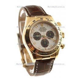 Rolex Daytona Cosmograph Swiss Replica Gold Plated Watch