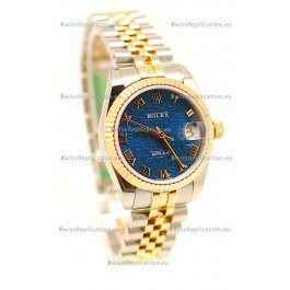 Rolex DateJust Mid-Sized Japanese Replica Two Tone Watch