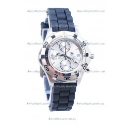 Tag Heuer Aquaracer Quartz Japanese Watch in Rubber Strap