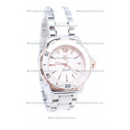 Tag Heuer Formula 1 Japanese Quartz Ladies Watch in Ceramic Bezel with Diamonds