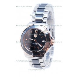 Tag Heuer Formula 1 Quartz Rose Gold Black Ceramic Watch
