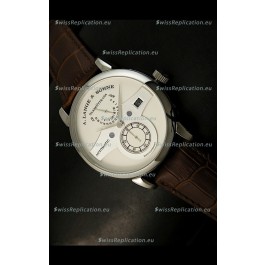 A.Lange & Sohne Zeitwerk Edition Japanese Watch White Dial