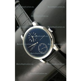 A.Lange & Sohne Cortes de Geneve Decorative Bridges Classic Replica Watch in Black Dial