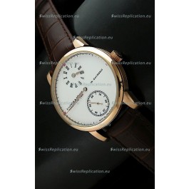 A.Lange & Sohne Cortes de Geneve Decorative Bridges Classic Replica Rose Gold Watch 