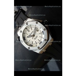 Audemars Piguet Scuba Japanese Replica Watch White Dial