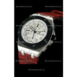 Audemars Piguet Royal Oak Watch in Rubber Bezel - Secs hand 9 O Clock