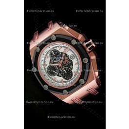 Audemars Piguet Royal Oak Offshore Rubens Barrichello Swiss Watch - Secs hand 9 O clock