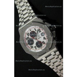 Audemars Piguet Royal Oak Offshore Panda Swiss Watch - Secs hands at 12 O clock