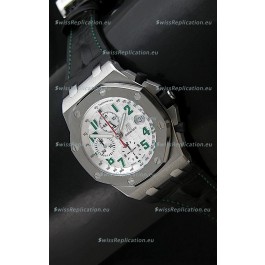 Audemars Piguet Royal Oak Offshore Pride of Mexico Swiss Watch - Secs hands at 12 O'Clock