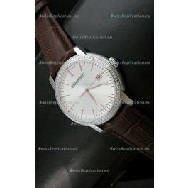Audemars Piguet Jules Classic Swiss Automatic Watch in White Dial