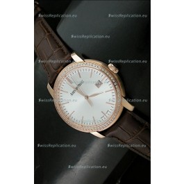Audemars Piguet Jules Classic Swiss Automatic Pink Gold Watch