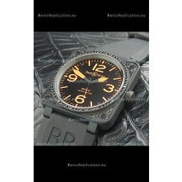 Bell and Ross BR01 92 Limited Edition Swiss Watch in Black Dial