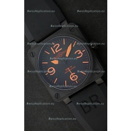 Bell and Ross BR 01-92 Swiss Watch in PVD Casing