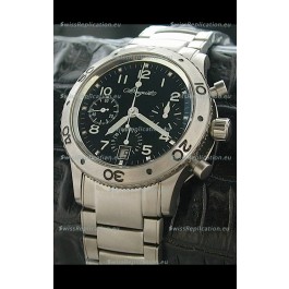 Breguet Aeronavale Swiss Replica Titanium Watch