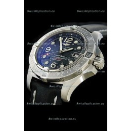 Breitling Superocean Steelfish Swiss Replica Watch in Black Dial