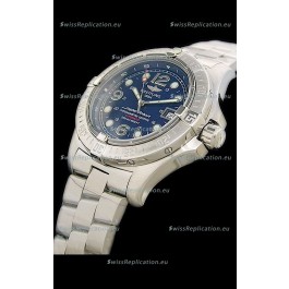 Breitling Superocean Steelfish Swiss Replica Watch in Blue Dial