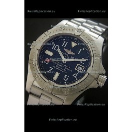 Breitling Avenger Seawolf Swiss Replica Watch in Black Dial