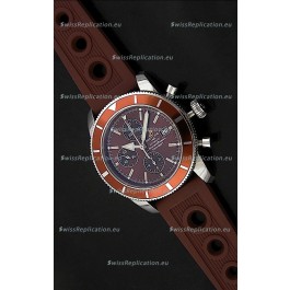 Breitling Superocean Swiss Replica Watch in Brown Dial