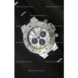 Bvlgari Diagono Chrono Swiss Replica Watch in White Dial