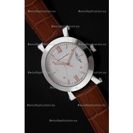 Bvlgari Sotirio Bulgari Swiss Replica Watch in White Dial