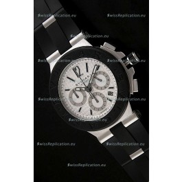 Bvlgari Diagono Swiss Replica Watch in White Dial