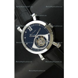 Bvlgari Sotirio Swiss Replica Tourbillon Watch in Blue Dial