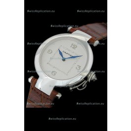Cartier Pasha de Swiss Replica Automatic Watch in White Dial