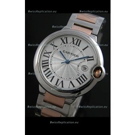 Cartier Ballon Blue de Japanese Replica Watch in White Dial