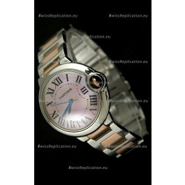 Ballon De Bleu Cartier Two tone Pink Gold Swiss Watch